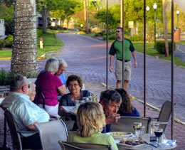Outdoor Dining (Photo by Robb DeCamp)